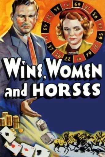 Póster de Wine, Women and Horses