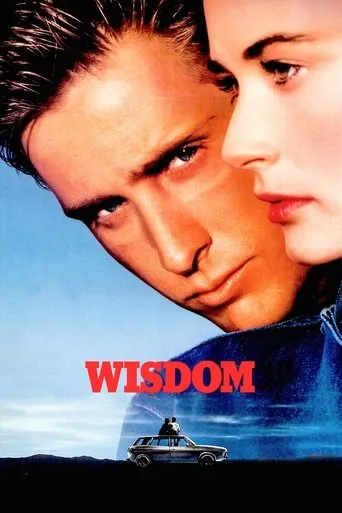Póster de Wisdom, el delincuente (1986) con Demi Moore como Karen Simmons