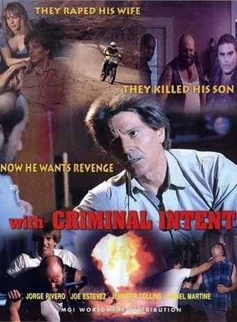 Póster de With Criminal Intent