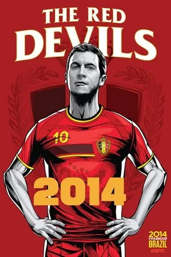Póster de WK 2014: De ontbolstering van een gouden generatie bij de Rode Duivels