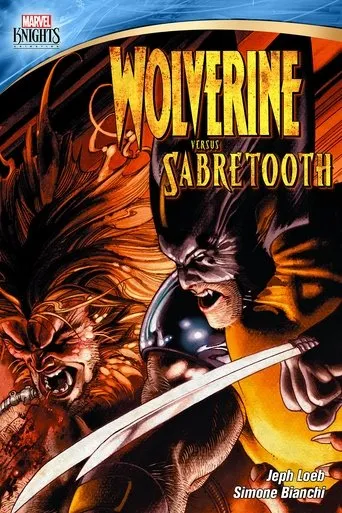 Póster de Wolverine Versus Sabretooth