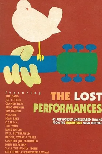 Póster de Woodstock: The Lost Performances