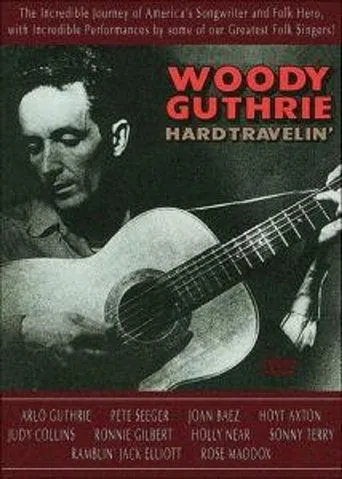 Póster de Woody Guthrie: Hard Travelin'