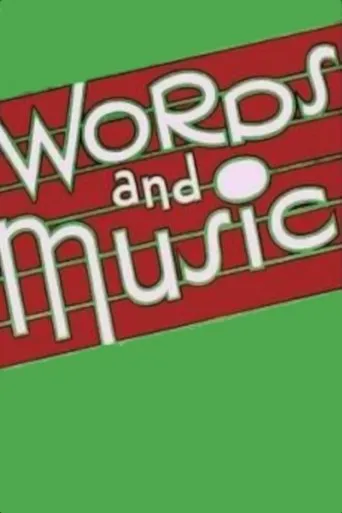 Póster de Words and Music