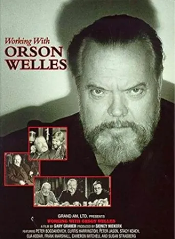 Póster de Working with Orson Welles