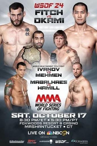 Póster de World Series of Fighting 24: Fitch vs. Okami
