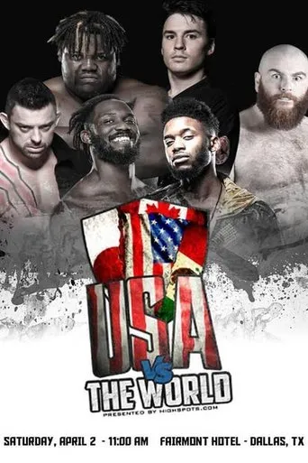Póster de WrestleCon USA vs. The World 2022