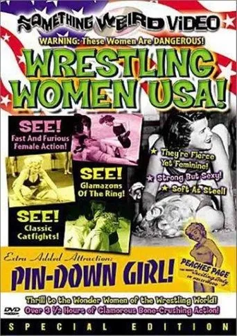 Póster de Wrestling Women USA!