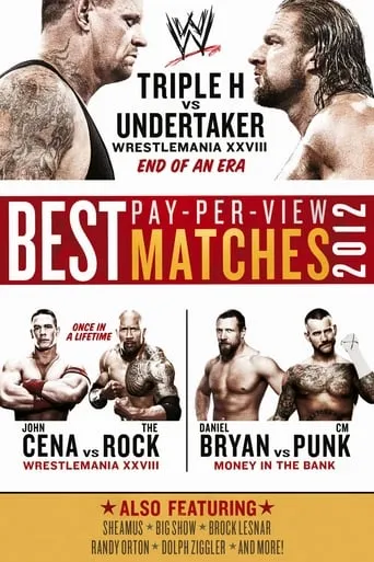 Póster de WWE: Best Pay-Per-View Matches 2012