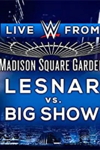 Póster de WWE Live from Madison Square Garden
