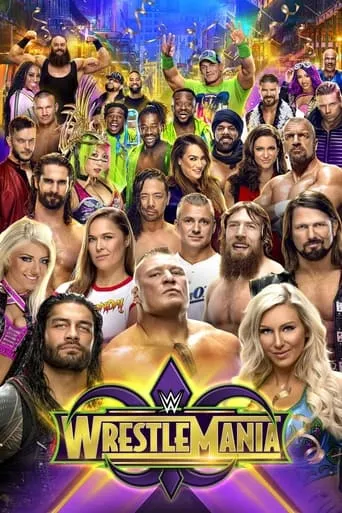Póster de WWE WrestleMania 34