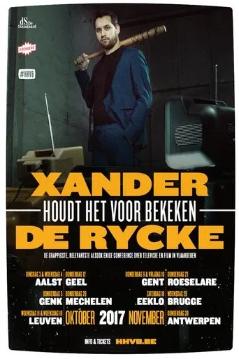 Póster de Xander De Rycke: Houdt Het Voor Bekeken 2016-2017