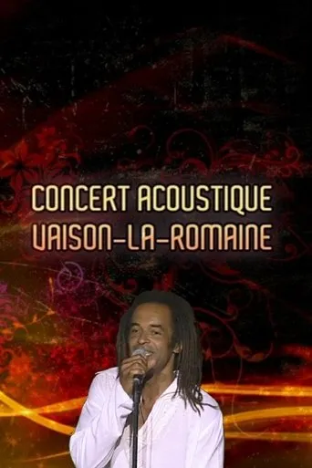 Póster de Yannick Noah - Concert acoustique - Vaison la Romaine