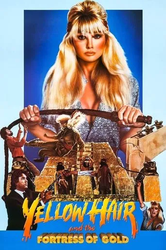 Póster de Yellow Hair y Pecos Kid (1984) con Ramiro Oliveros como Tortuga
