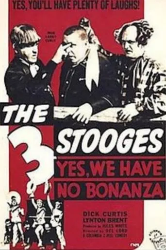 Póster de Yes, We Have No Bonanza