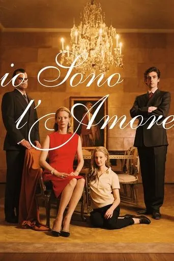 Póster de Yo soy el amor (2010) con Tilda Swinton como Emma Recchi