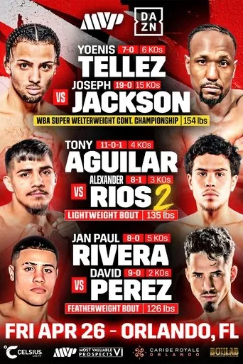Póster de Yoenis Tellez vs. Joseph Jackson