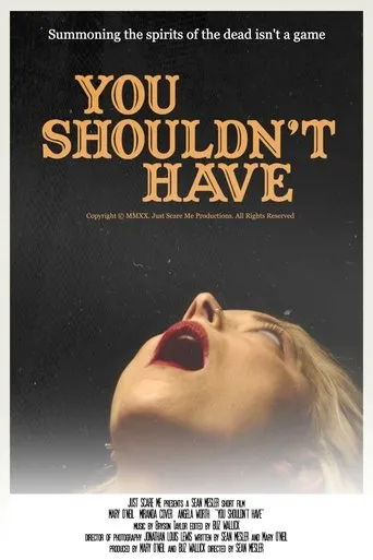 Póster de You Shouldn't Have