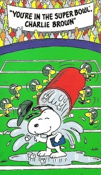 Póster de You're in the Super Bowl, Charlie Brown!