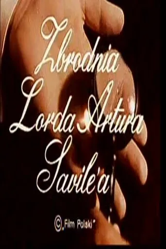 Póster de Zbrodnia lorda Artura Savile'a
