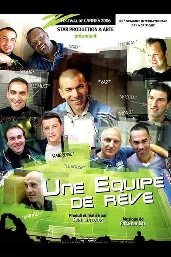 Póster de Zidane, une équipe de rêve