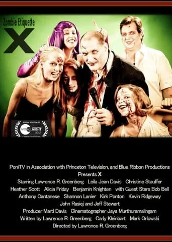 Póster de Zombie Etiquette X
