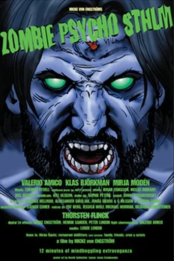 Póster de Zombie Psycho STHLM
