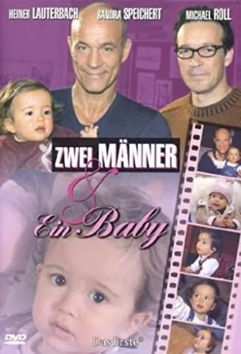 Póster de Zwei Männer und ein Baby