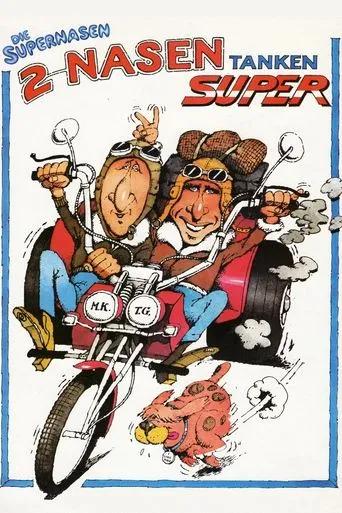 Póster de Zwei Nasen tanken Super
