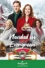 Cartel de Navidad en Evergreen