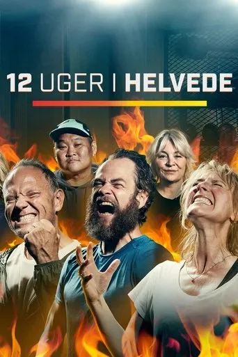 Póster de la serie 12 uger i helvede