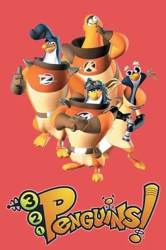 Póster de la serie 3-2-1 Penguins!