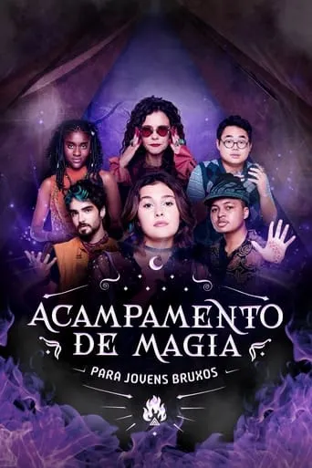 Póster de la serie Acampamento de Magia para Jovens Bruxos