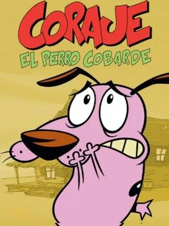 Póster de la serie Agallas, el perro cobarde