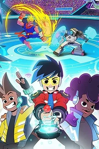 Póster de la serie Akedo: Ultimate Arcade Warriors