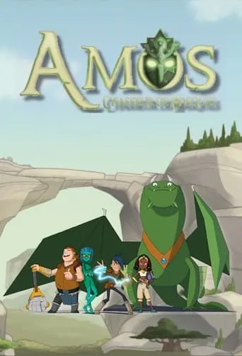 Póster de la serie Amos, chasseur de masques
