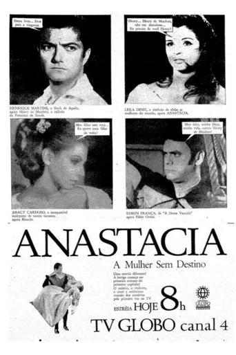 Póster de la serie Anastácia, a Mulher sem Destino