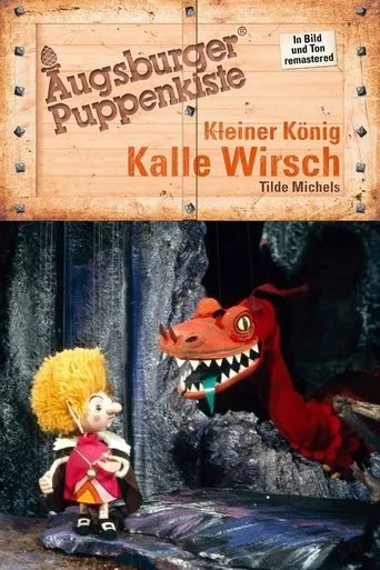 Póster de la serie Augsburger Puppenkiste - Kleiner König Kalle Wirsch