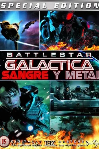 Póster de la serie Battlestar Galactica: Sangre y Metal