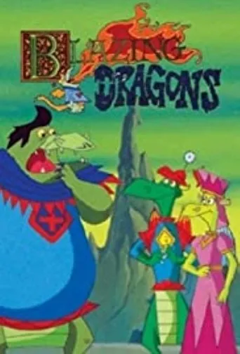 Póster de la serie Blazing Dragons