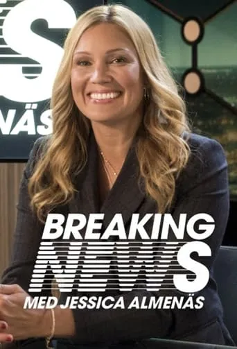 Póster de la serie Breaking News med Jessica Almenäs