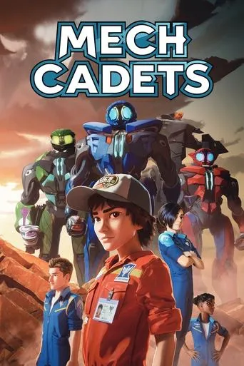 Póster de la serie Cadetes de mechas