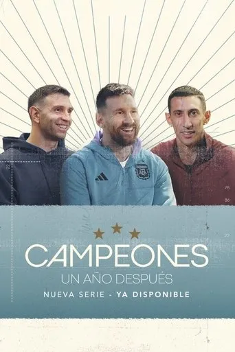 Póster de la serie Campeones, Un Año Después