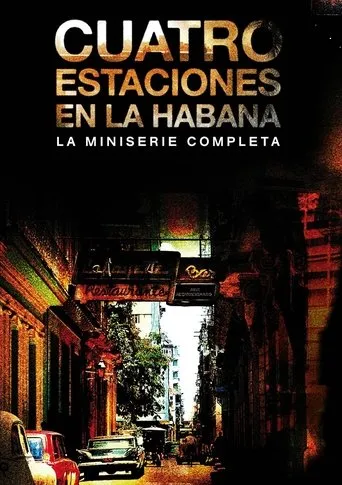 Póster de la serie Cuatro estaciones en La Habana