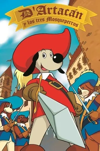 Póster de la serie D'Artacán y los tres mosqueperros