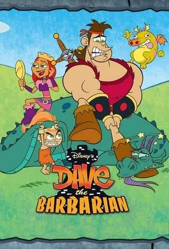 Póster de la serie Dave el bárbaro