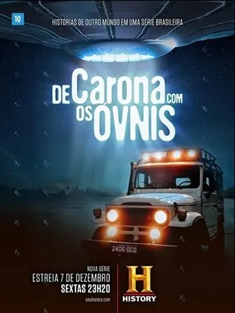 Póster de la serie De Carona com os Óvnis