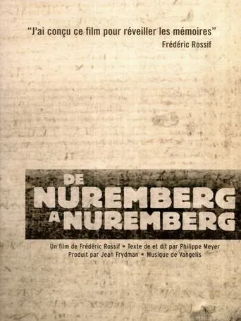 Póster de la serie De Nuremberg à Nuremberg