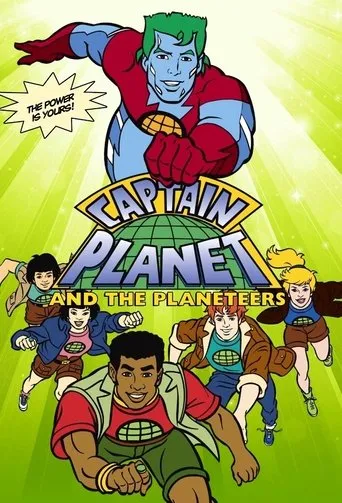 Póster de la serie El Capitán Planeta y los Planetarios