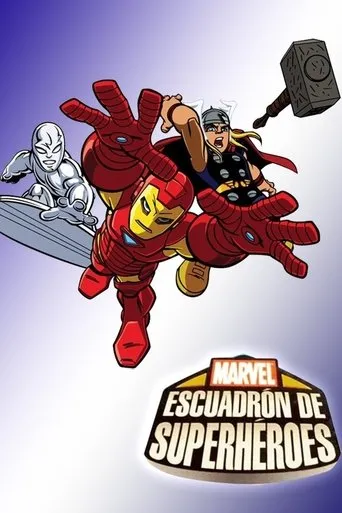 Póster de la serie El Escuadrón de Superhéroes
